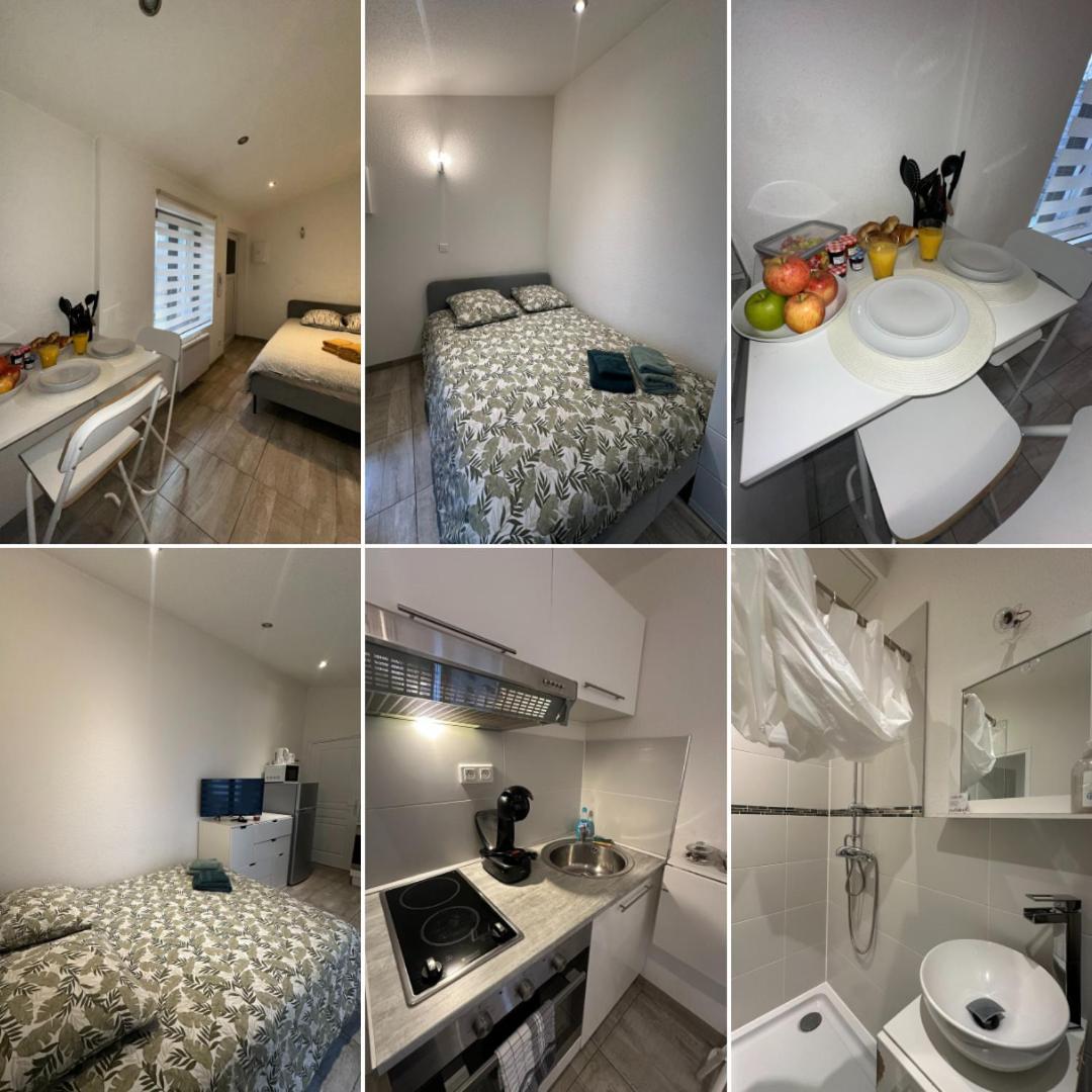 # Le 6 # Joli Petit Studio ! Centre Ville Au Calme Mulhouse Ngoại thất bức ảnh