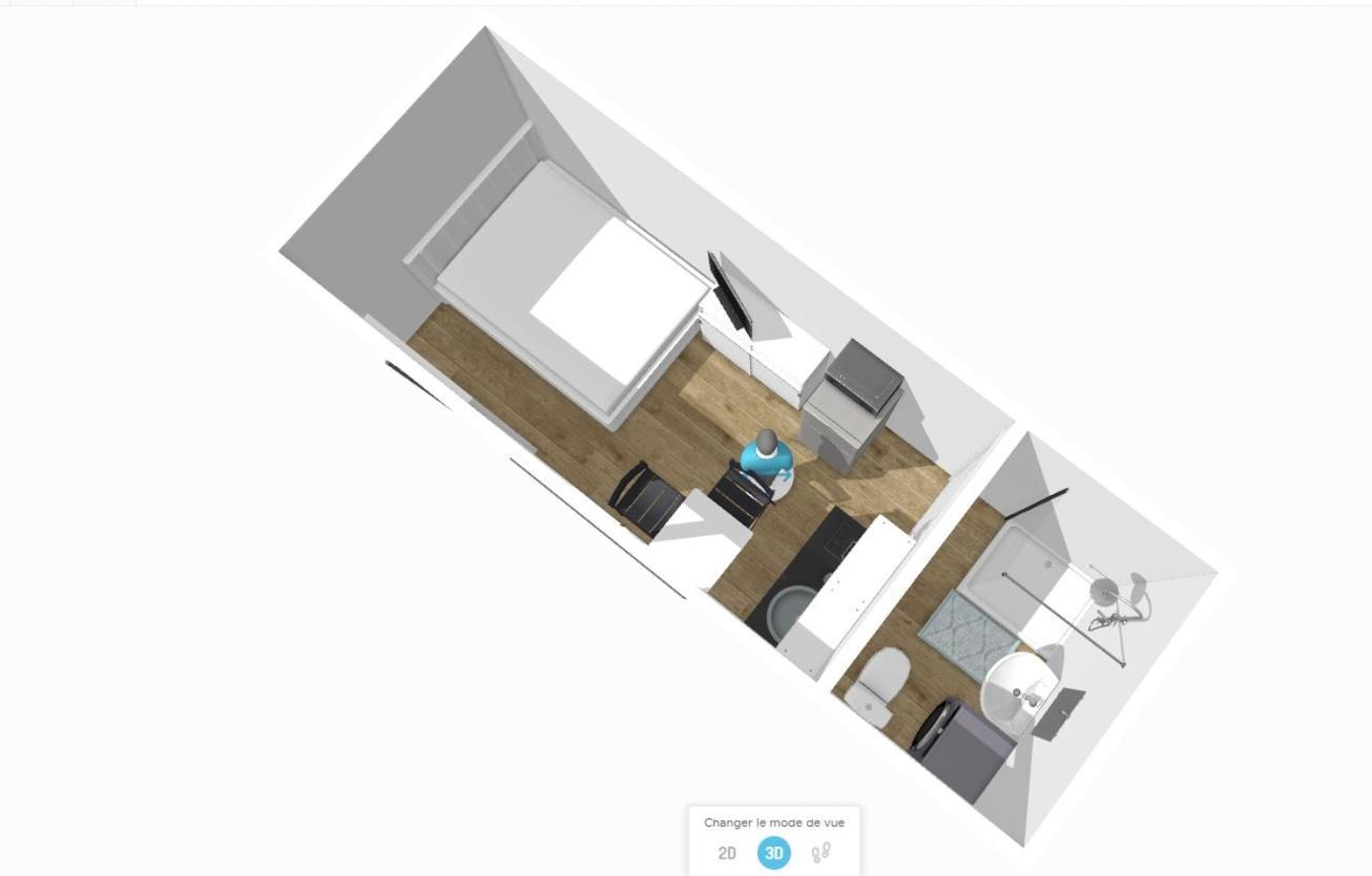 # Le 6 # Joli Petit Studio ! Centre Ville Au Calme Mulhouse Ngoại thất bức ảnh
